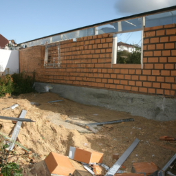 Agrandissement terrasse pour espace de jeu pour enfants Maromme